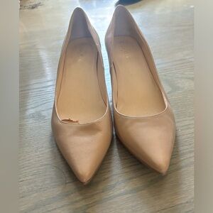 Cole Haan pointed toe nude kitten heel Nike air women’s size 7.5 used
